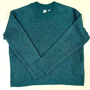 GAP Deep Teal Crewneck Sweater